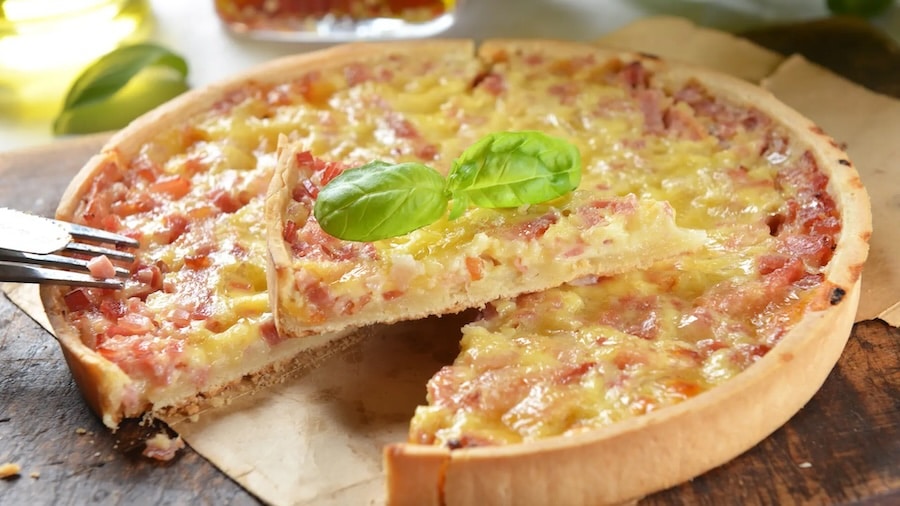 receta de quiche